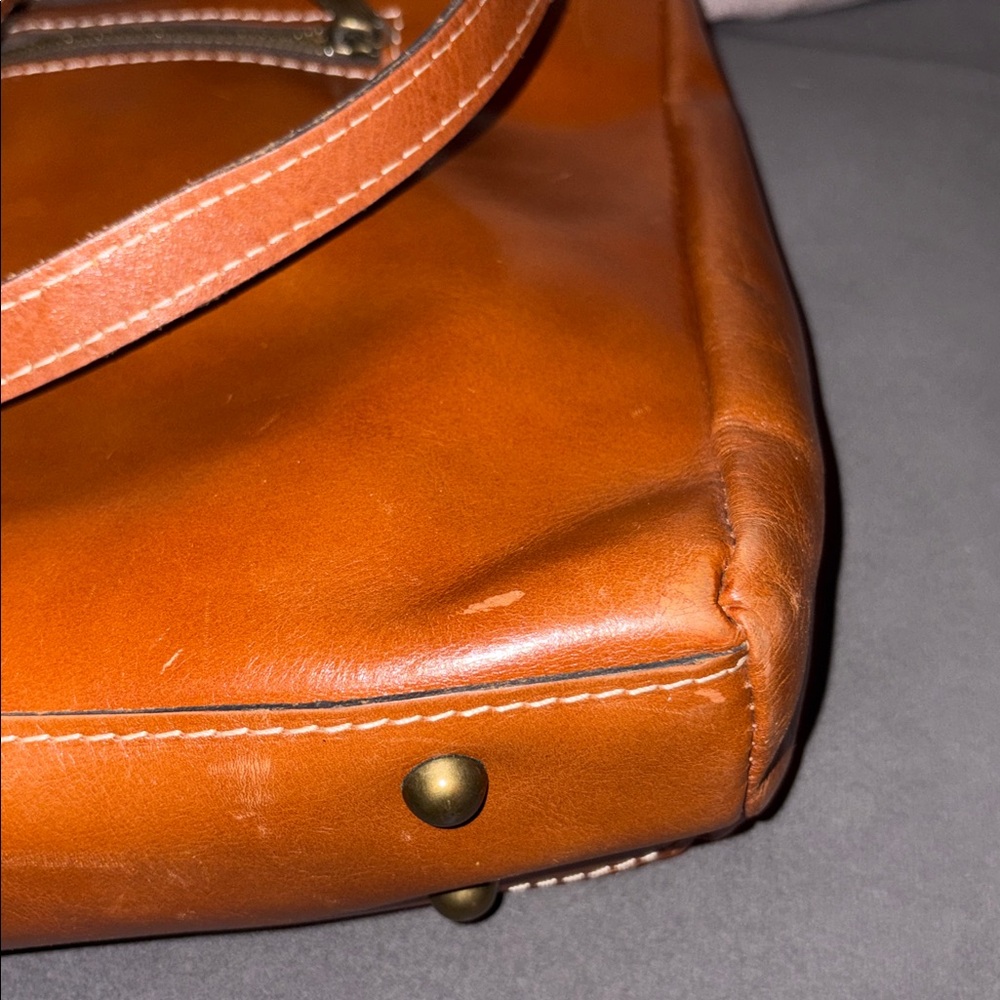 Patricia Nash Brown Leather Shoulder Bag - Picture 10 of 11